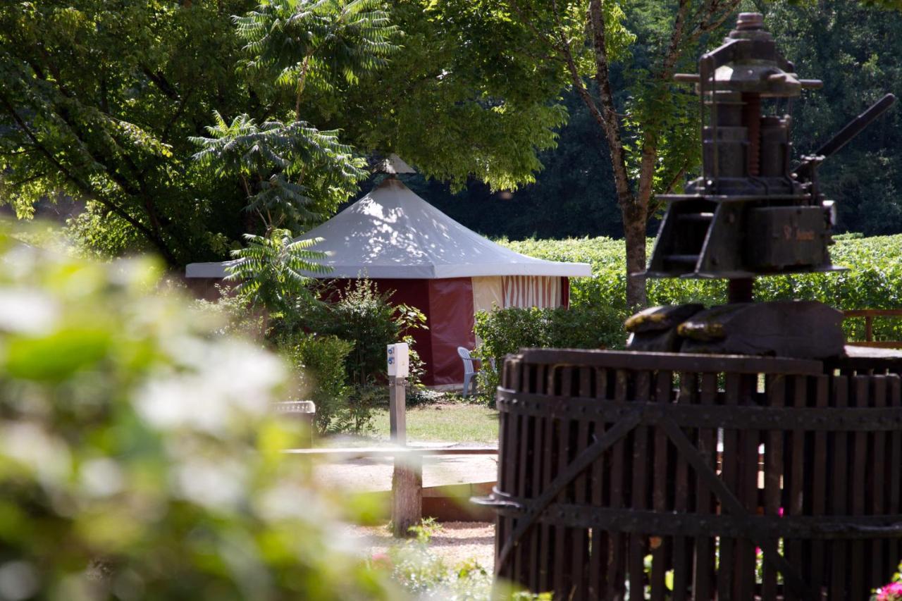 Camping Le Pressoir Petit-Palais-et-Cornemps Ngoại thất bức ảnh